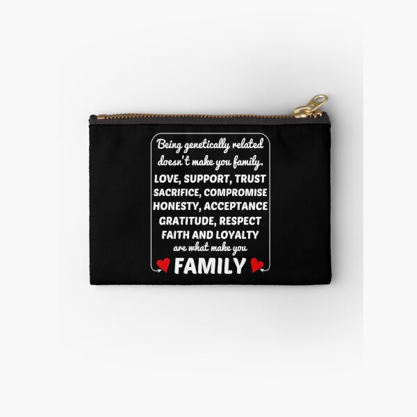 Item preview, Family Is Not Blood - Black designed and sold by 4wordsmovement.