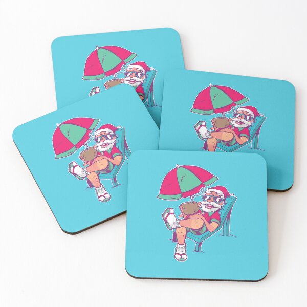 Item preview, Santa Claus, Santa Claus, Christmas, holiday, Hawaii, beach, sun designed and sold by DerSenat.