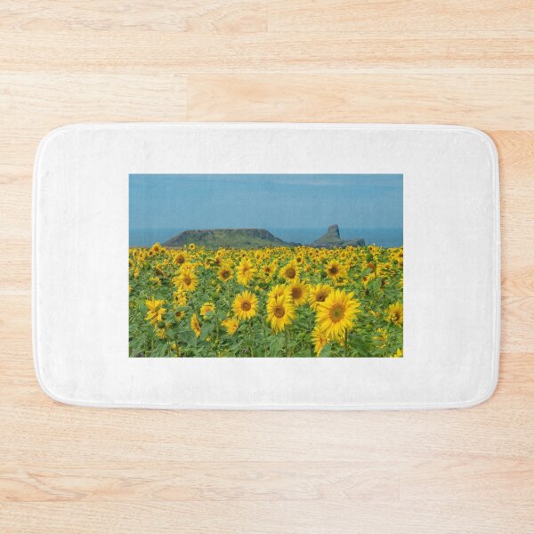 Item preview, Sunflowers at Worms Head, Gower designed and sold by hazel16.