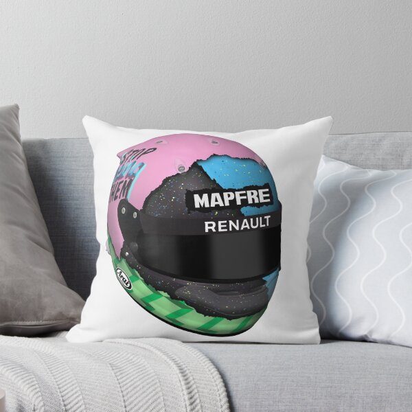 Item preview, Daniel Ricciardo - 2019 Helmet 3/4 angle designed and sold by JageOwen.
