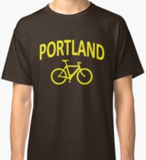 I Bike Portland, Oregon Classic T-Shirt