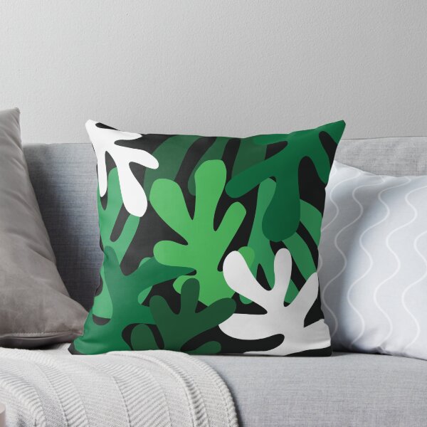 Item preview, Green Leaves Cutouts Pattern designed and sold by kapotka.