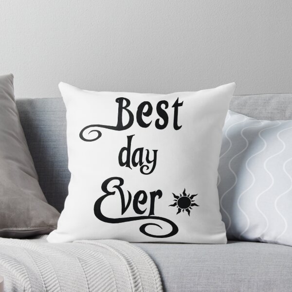 Item preview, Best Day Ever - Black Version designed and sold by Sabrina Knappins.