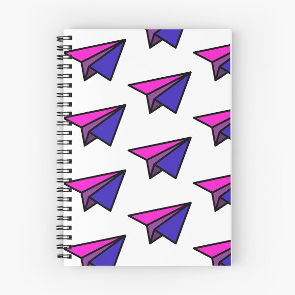 Item preview, Bi Pride Paper Aeroplane designed and sold by california-112.