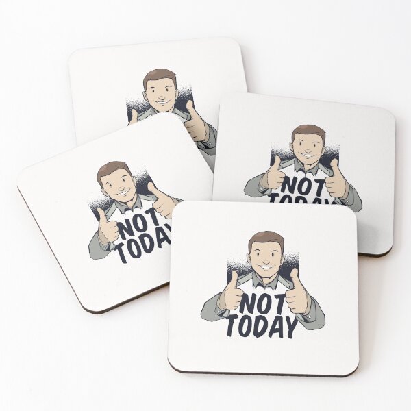 Item preview, Not today, thumbs up designed and sold by DerSenat.