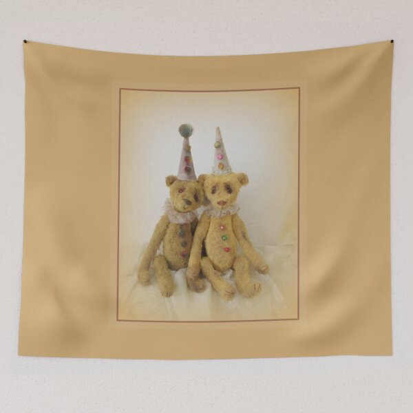 Item preview, Handmade bears from Teddy Bear Orphans Clown Bears Cairoli and Grimaldi designed and sold by Teddy Bear Orphans .