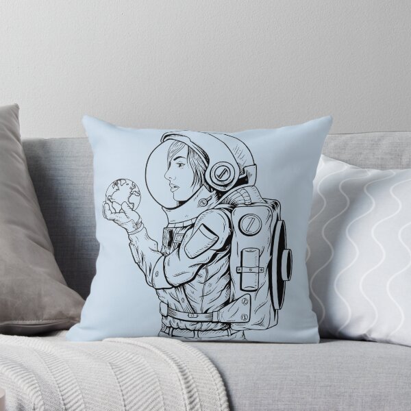 Item preview, Astronaut Holding Earth Outer-space designed and sold by Mommylife.