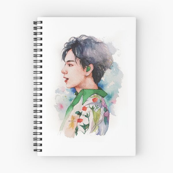 Item preview, BTS V Watercolor designed and sold by jinblossoms.