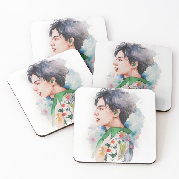 Item preview, BTS V Watercolor designed and sold by jinblossoms.