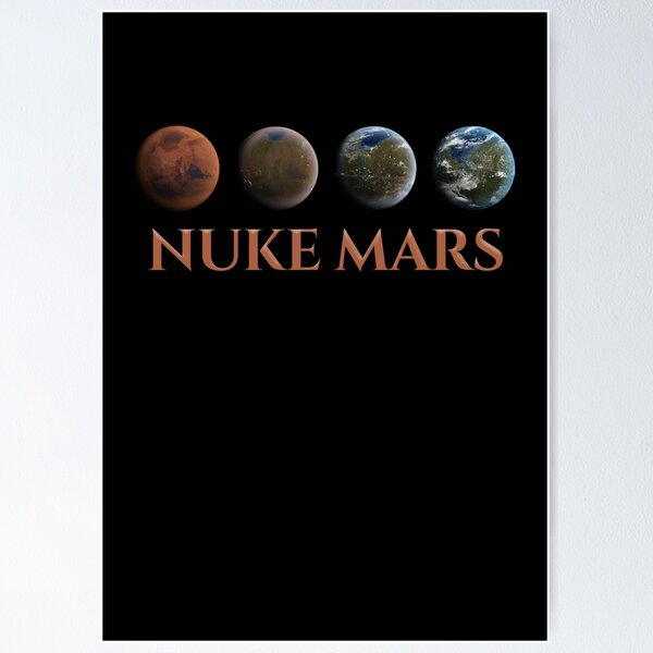 Artikel-Vorschau von Nuke Mars, designt und verkauft von Gabe Design.