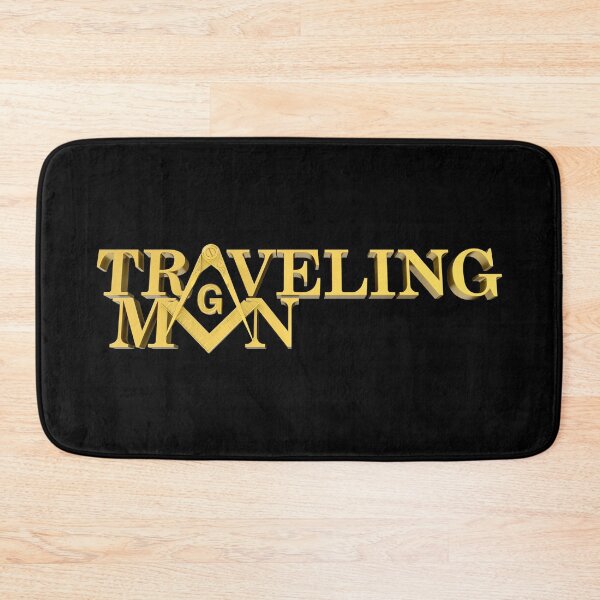 Item preview, Freemason Traveling Man Square & Compass Masonic designed and sold by MasterMasonMade.