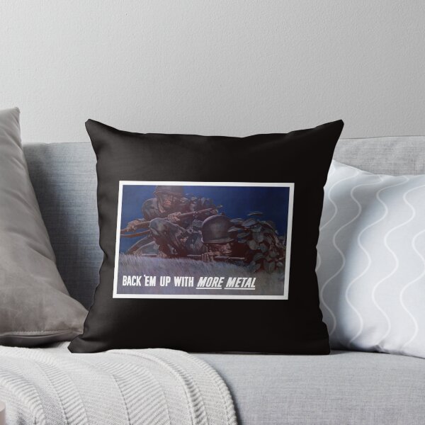 Item preview, Back 'Em Up With More Metal -- WW2 designed and sold by warishellstore.