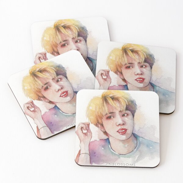 Item preview, BTS Jin Watercolor designed and sold by jinblossoms.
