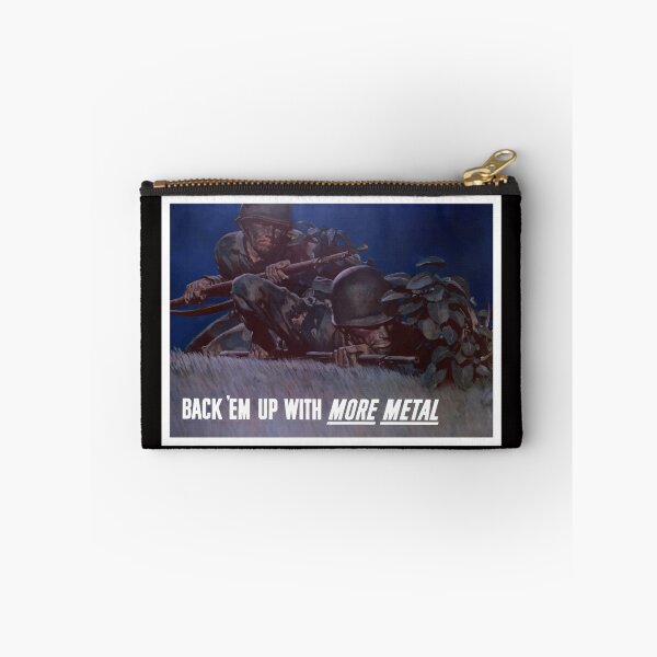 Item preview, Back 'Em Up With More Metal -- WW2 designed and sold by warishellstore.