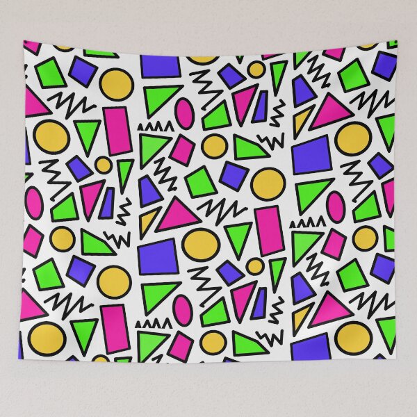 Item preview, retro 80's pattern designed and sold by SabrinaGold.