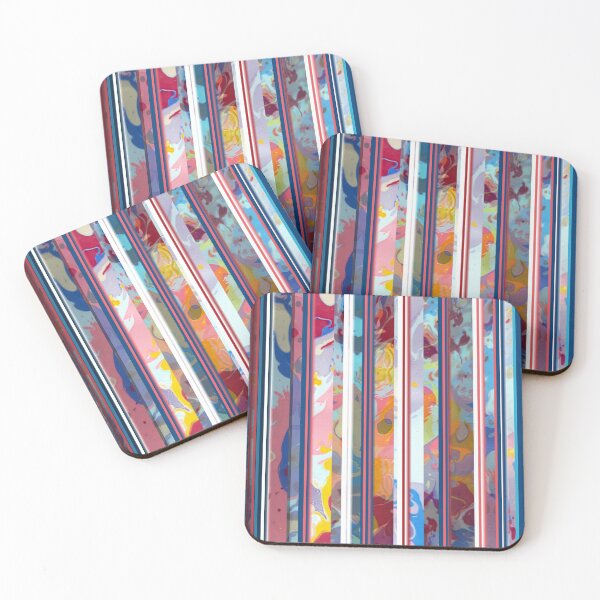 Item preview, Justmelteo Marbled stripes Dark designed and sold by justmelteo.