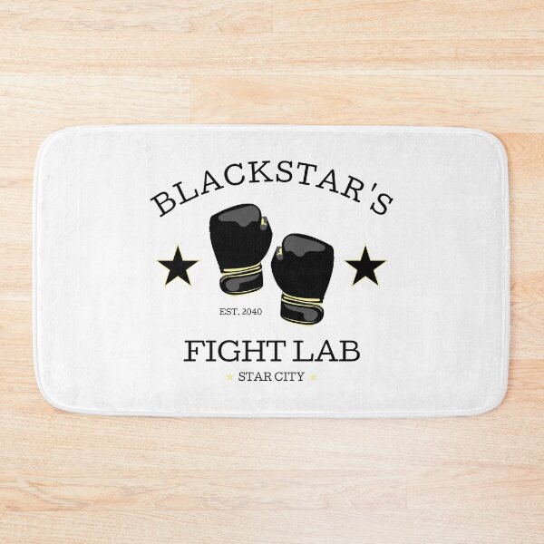 Item preview, Blackstar's Fight Lab - Gloves - Black and Yellow Logo designed and sold by FangirlFuel.