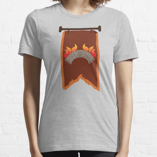 BANNER CREST SIGIL burning bridge BRIDGEBURNERS Essential T-Shirt