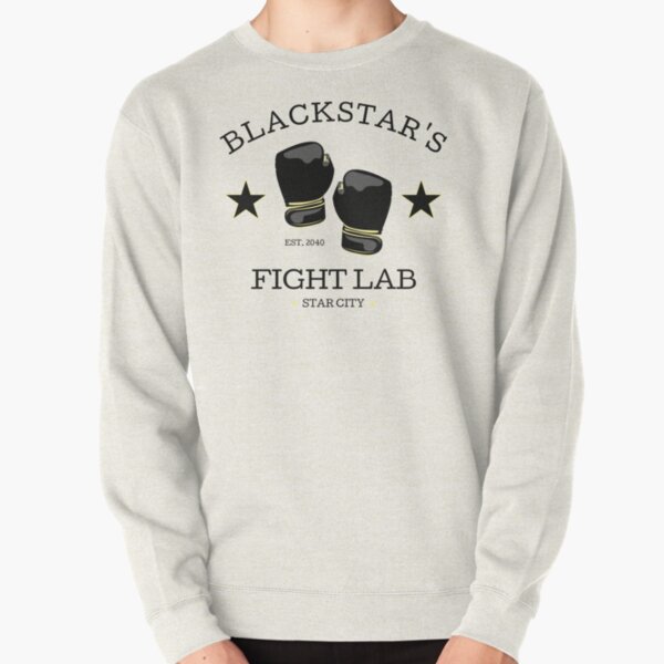 Blackstar's Fight Lab - Gloves - Black and Yellow Logo Pullover Sweatshirt