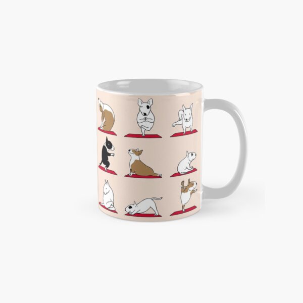 BULL TERRIER YOGA Tasse (Standard)