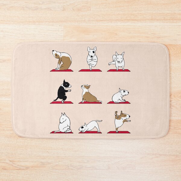 Item preview, BULL TERRIER YOGA designed and sold by Huebucket.