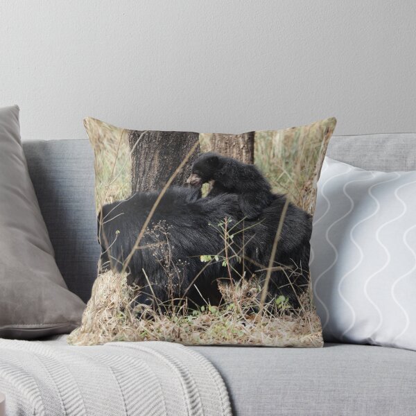 Item preview, Sloth bear cub riding on it's mommas back! designed and sold by walks4000.