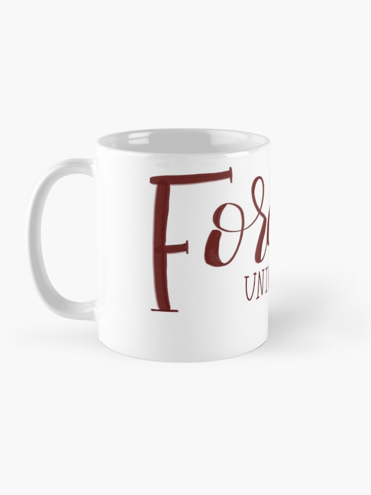 "Fordham University Hand Lettered Logo" Mug by emilysilfies Redbubble