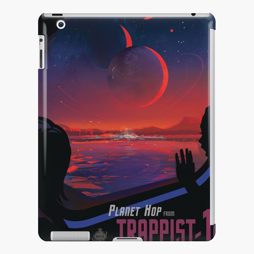 Nasa Space Tourism Posters Trappist 1 Ipad Case And Skin For Sale By