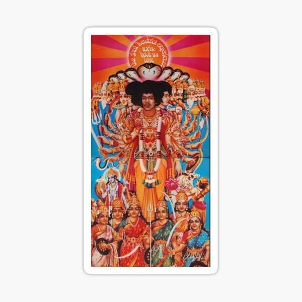 Classic rock album cover Sticker