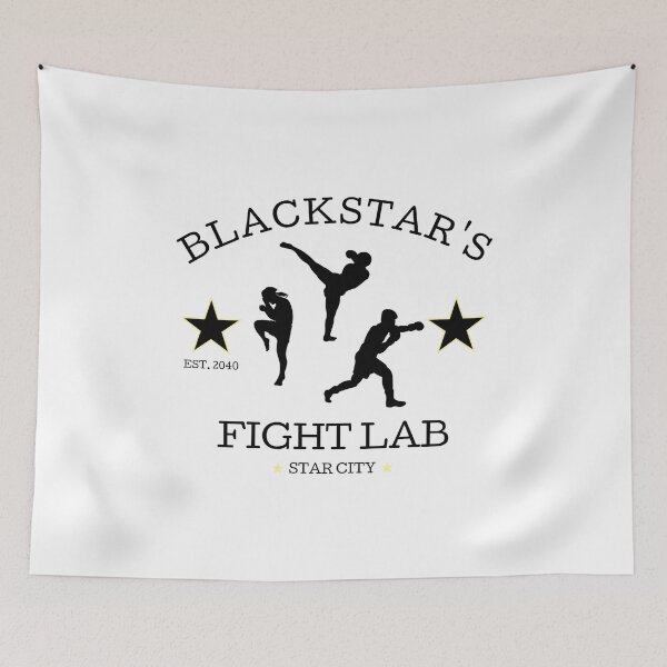 Item preview, Blackstar's Fight Lab - Fighters - Black and Yellow Logo designed and sold by FangirlFuel.