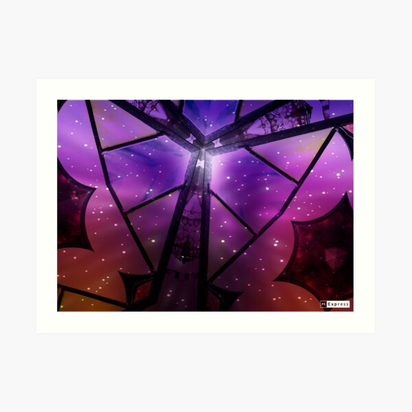 Midnight Butterfly Art Print