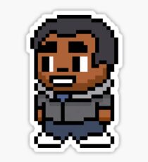 8-Bit Troy Barnes Sticker