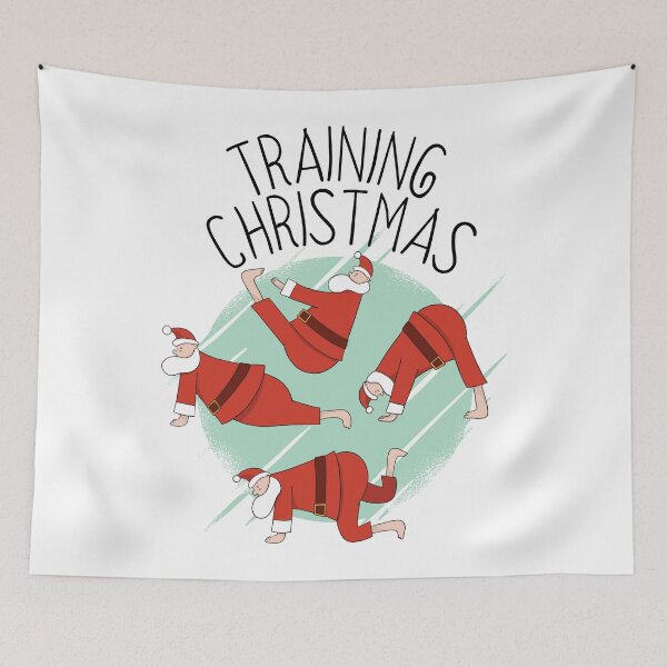 Item preview, Training for Christmas people | Nicholas makes the yoga. designed and sold by emphatic.
