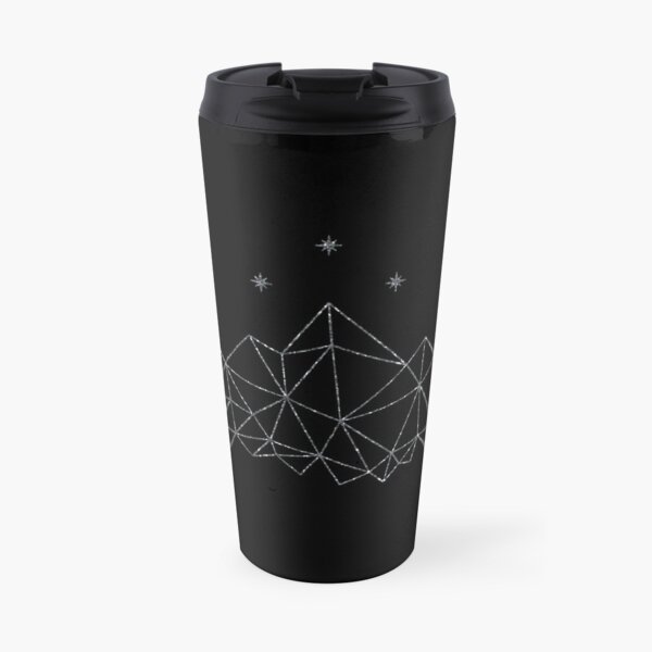 the Night Court insignia from A Court of Frost and Starlight Travel Mug