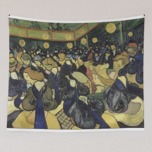 Item preview, Vincent Van Gogh - The Dance Hall in Arles  designed and sold by vakashop.