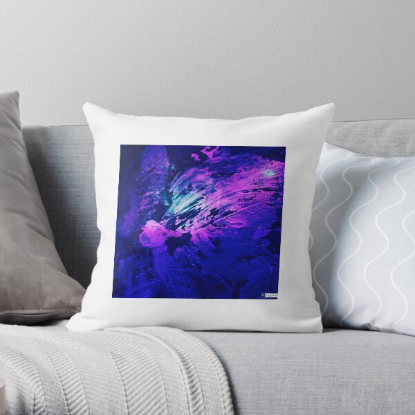 Cosmic Flight Throw Pillow