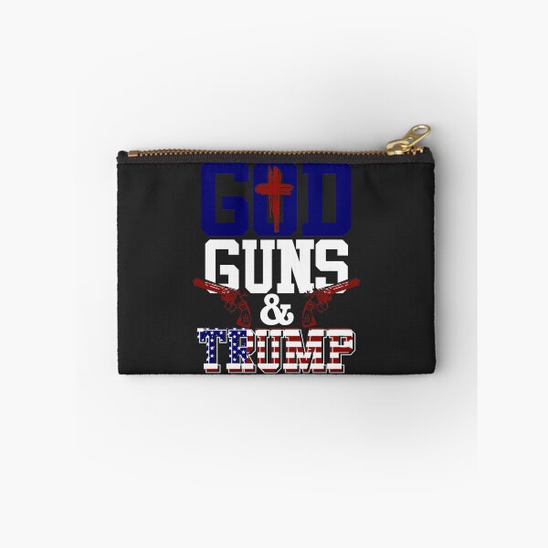 Item preview, God Guns Trump 2nd ammendment Donald president USA flag designed and sold by hadleydesigns.