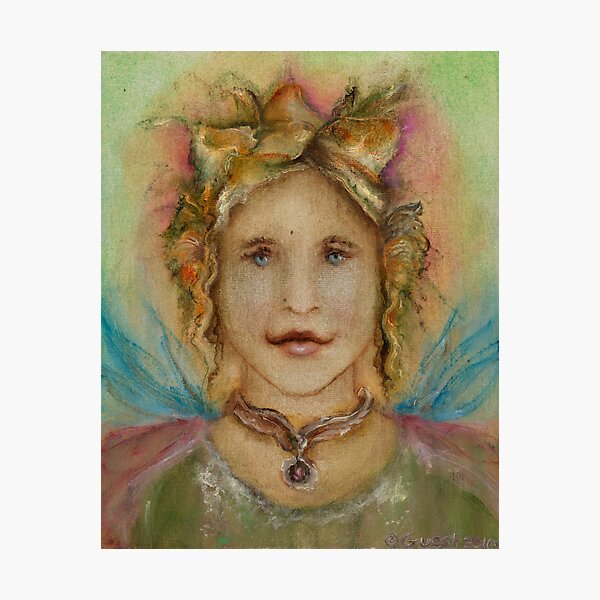 Spring Angel Photographic Print
