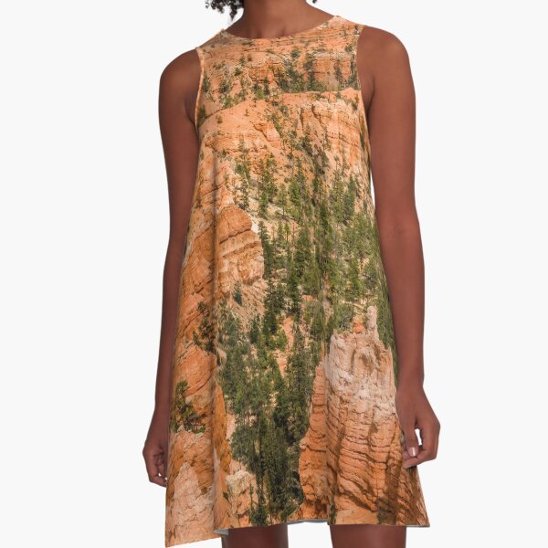 Bryce Canyon National Park Landscape A-Line Dress