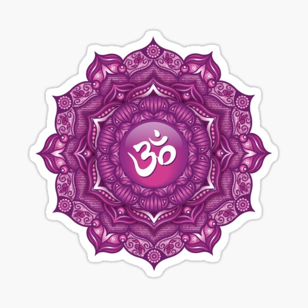 Aperçu de l'œuvre Mandala du chakra de la couronne créée et vendue par serenaking.