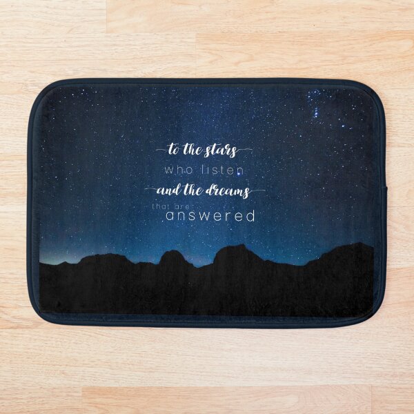 Item preview, To the stars who listen and the dreams that are answered - A Court of Mist and Fury designed and sold by Ranp.