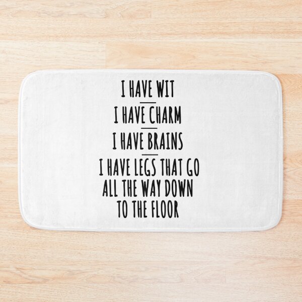 Item preview, I have wit, I have charm, I have brains designed and sold by aluap106.