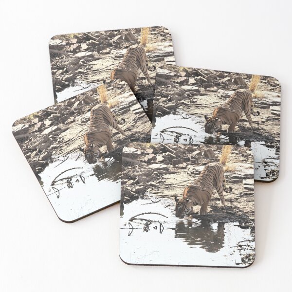 Item preview, Time to drink, mustn't get the paws wet! designed and sold by walks4000.