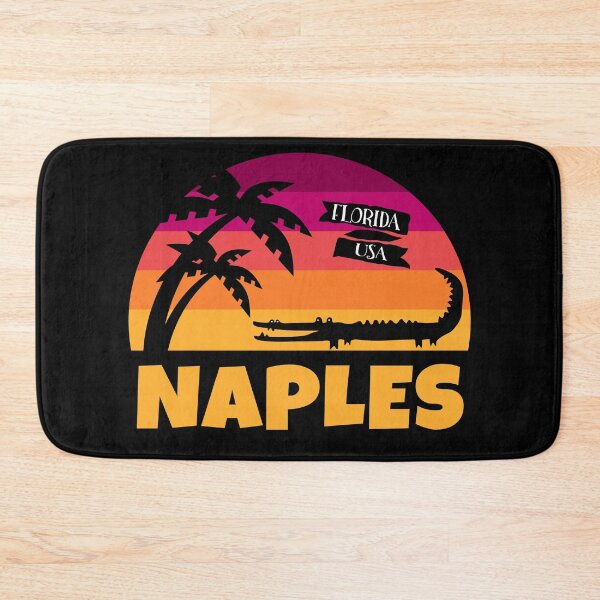 Item preview, Naples Florida Gulf Coast Sunset with Alligator designed and sold by AntiqueImages.