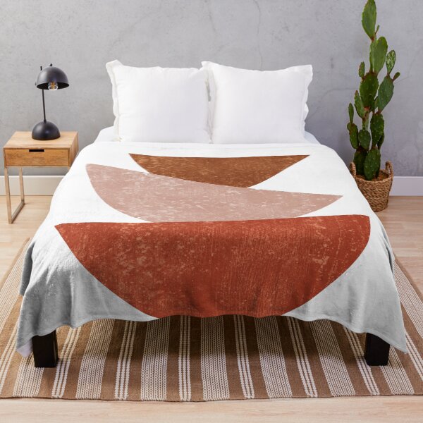 Item preview, Abstract Bowls 1 - Terracotta Abstract - Modern, Minimal, Contemporary Print - Brown, Beige designed and sold by Studio Grafiikka.