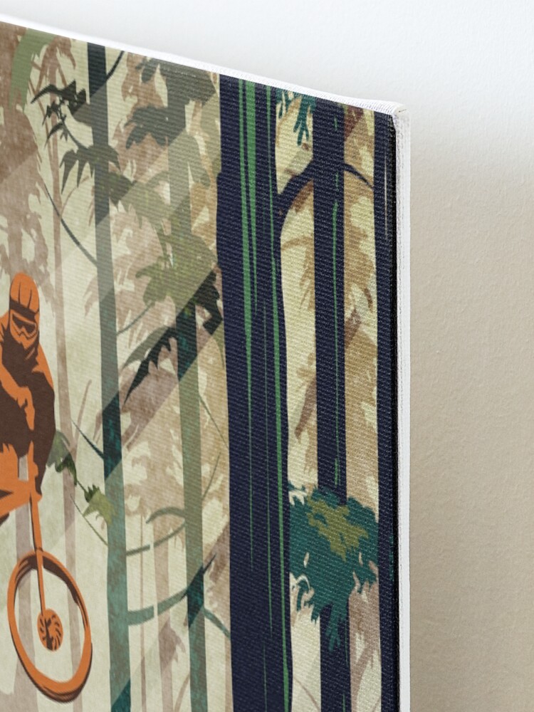 Alternate view of MY THERAPY: Mountain Bike! Mounted Print