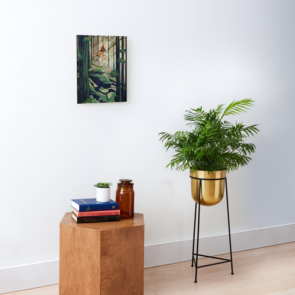 MY THERAPY: Mountain Bike! Mounted Print