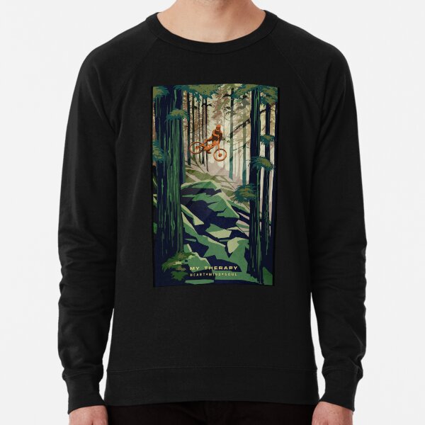 MY THERAPY: Mountain Bike! Lightweight Sweatshirt