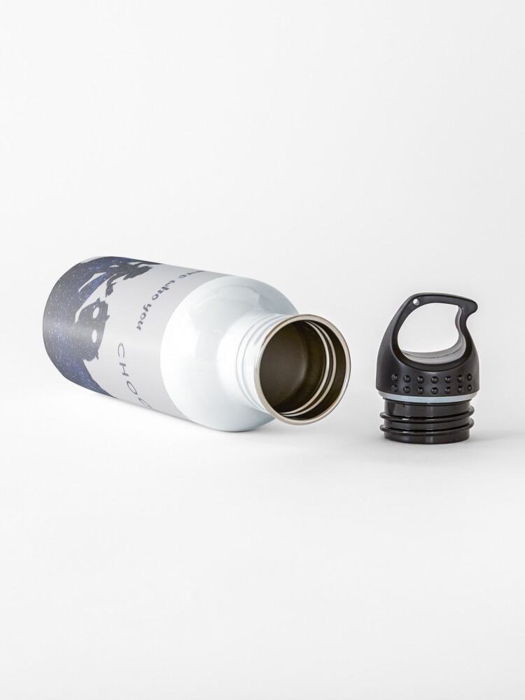 Alternate view of you are who you choose to be - the iron giant Water Bottle