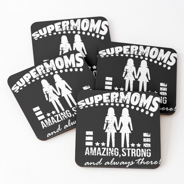 Item preview, Supermoms! for lesbian parents designed and sold by Cutebutfunny.